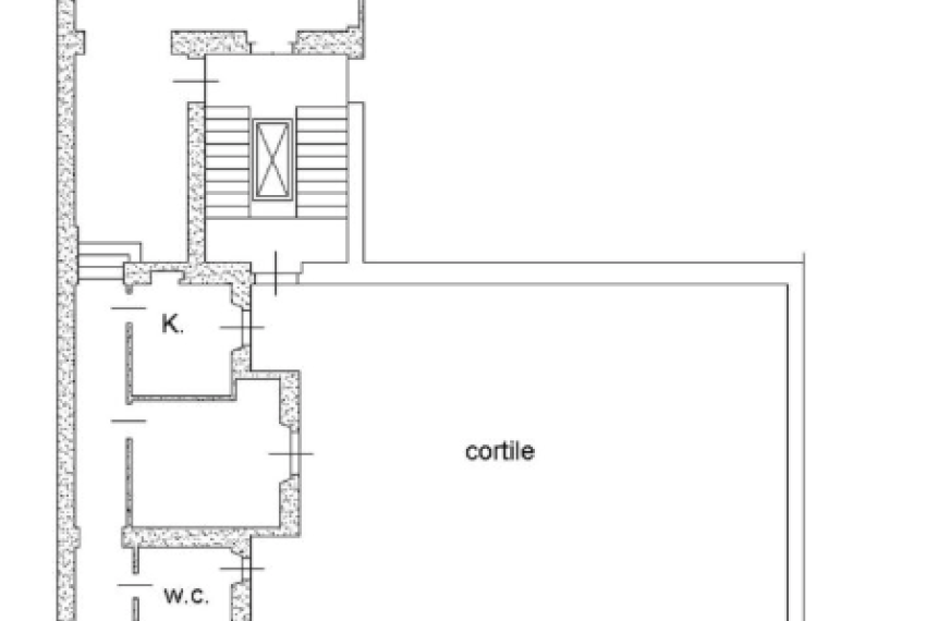 Affittasi Trilocale con terrazzo Piazza V Giornate Tribunale