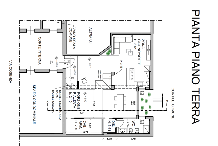 Vendesi Moderno Loft ristrutturato a nuovo 100mq Via Cosenza